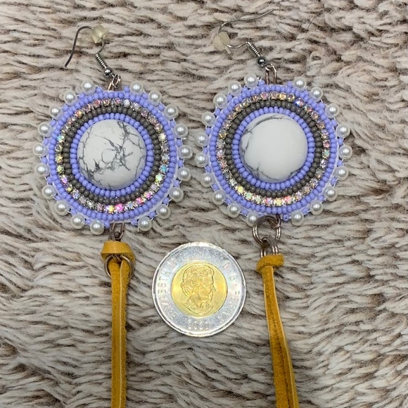 Beaded Earrings - Picture 2 of 3
